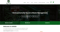 Desktop Screenshot of ewasa.org