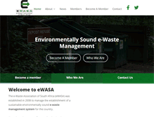 Tablet Screenshot of ewasa.org